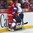 MONTREAL, CANADA - JANUARY 4: USAâ€™s Jack Ahcan #3 bodychecks Russia's Denis Alexeyev #21 during semifinal round action at the 2017 IIHF World Junior Championship. (Photo by Matt Zambonin/HHOF-IIHF Images)


